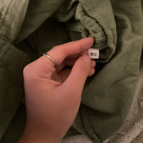 Atelier Delphine Block Top in Crinkled Cotton - Dried Mint - Picture 4 of 5